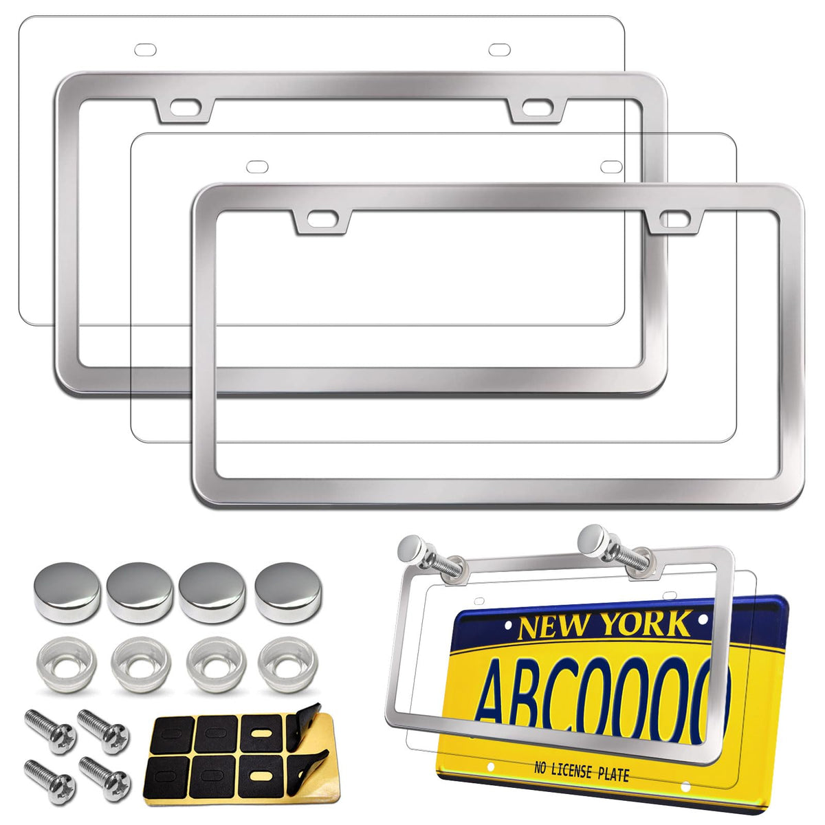 AOOTF stainless steel frame front view showing corrosion resistance benefit