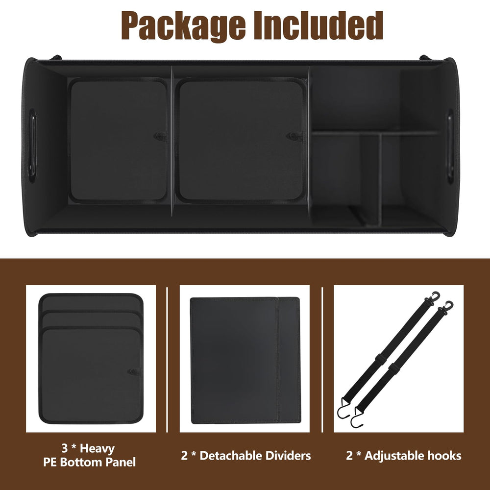 AOPHY installed in SUV trunk providing non-slip stability and neat cargo organization