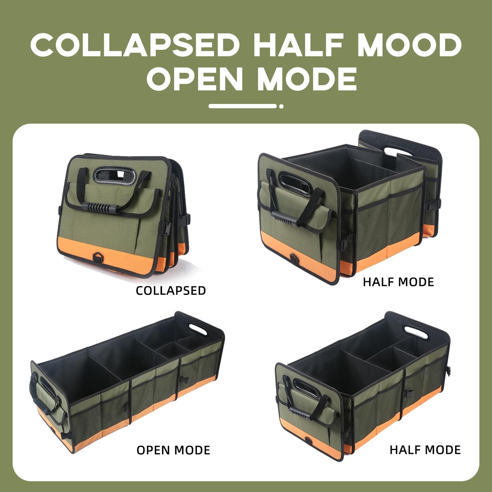 AOPHY reinforced soft rubber handle lifted by hand for comfortable carrying