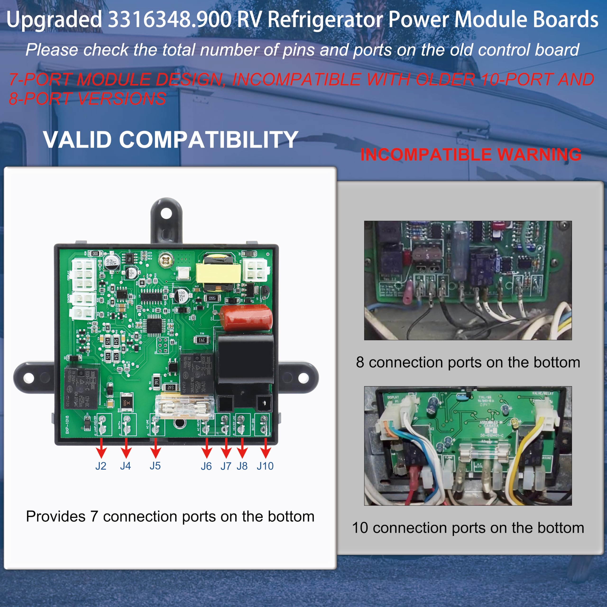 Aoryimt circuit detail with heat-sinks showing durable components for reliable operation