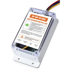 Aoteda front panel soft starter showing compact housing and secure mounts for reliable installation