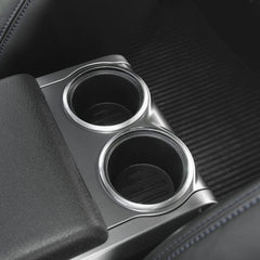 AOTEMILK installed in Ford F150 rear center console, providing secure drink support