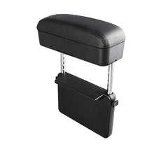 AOWIS front view of black armrest box showing clean design and improved comfort