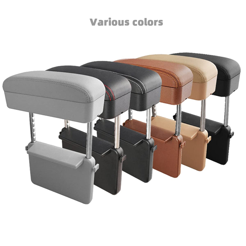 AOWIS lifestyle shot of driver using armrest for relaxed driving posture