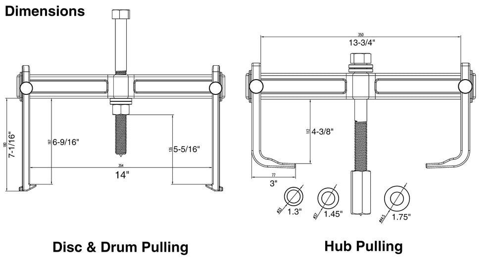 AP Astro drive bolt and hardened washers detail for secure pulling