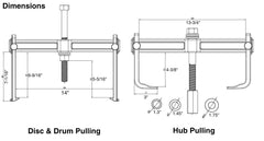 AP Astro drive bolt and hardened washers detail for secure pulling