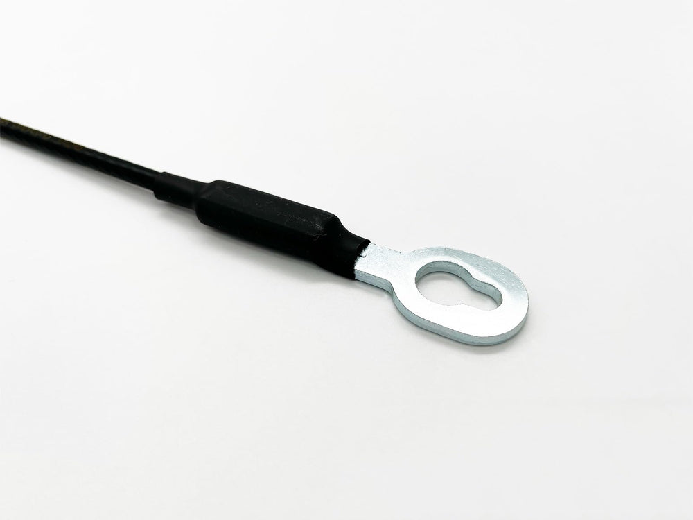 Auto Parts Avenue cable installed on driver side showing restored tailgate support benefit