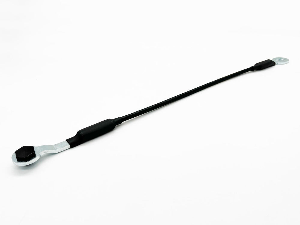Auto Parts Avenue cable finish close-up showing durable metal texture for long life benefit