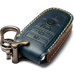 APEKUU leather front view showing neat fit and premium protection