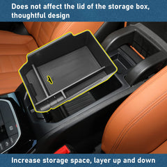 APESER close-up of molded compartments for organized item separation
