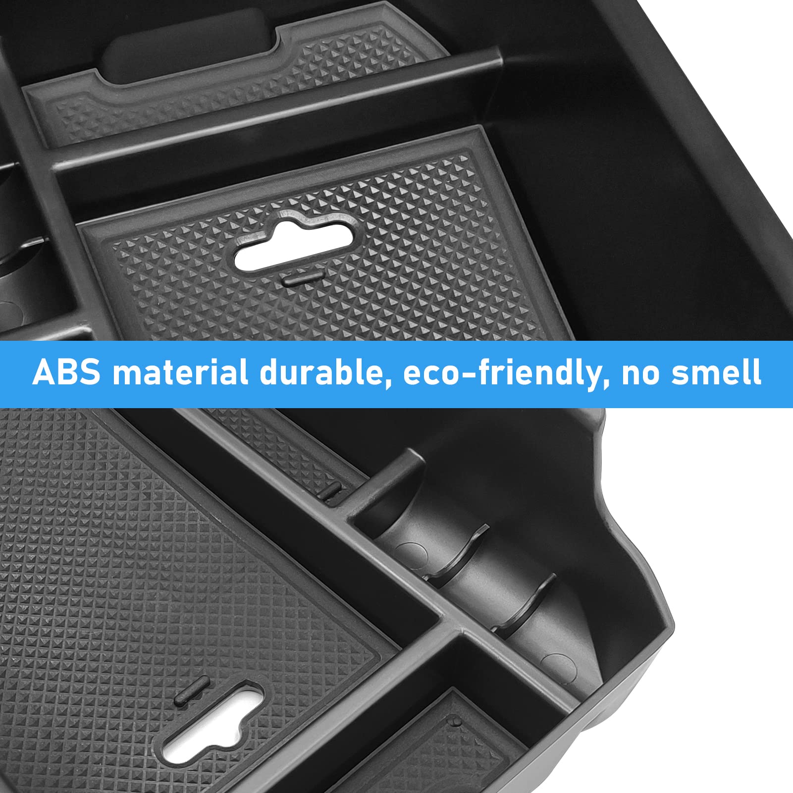 APESER size comparison showing shallow tray saves space and visibility