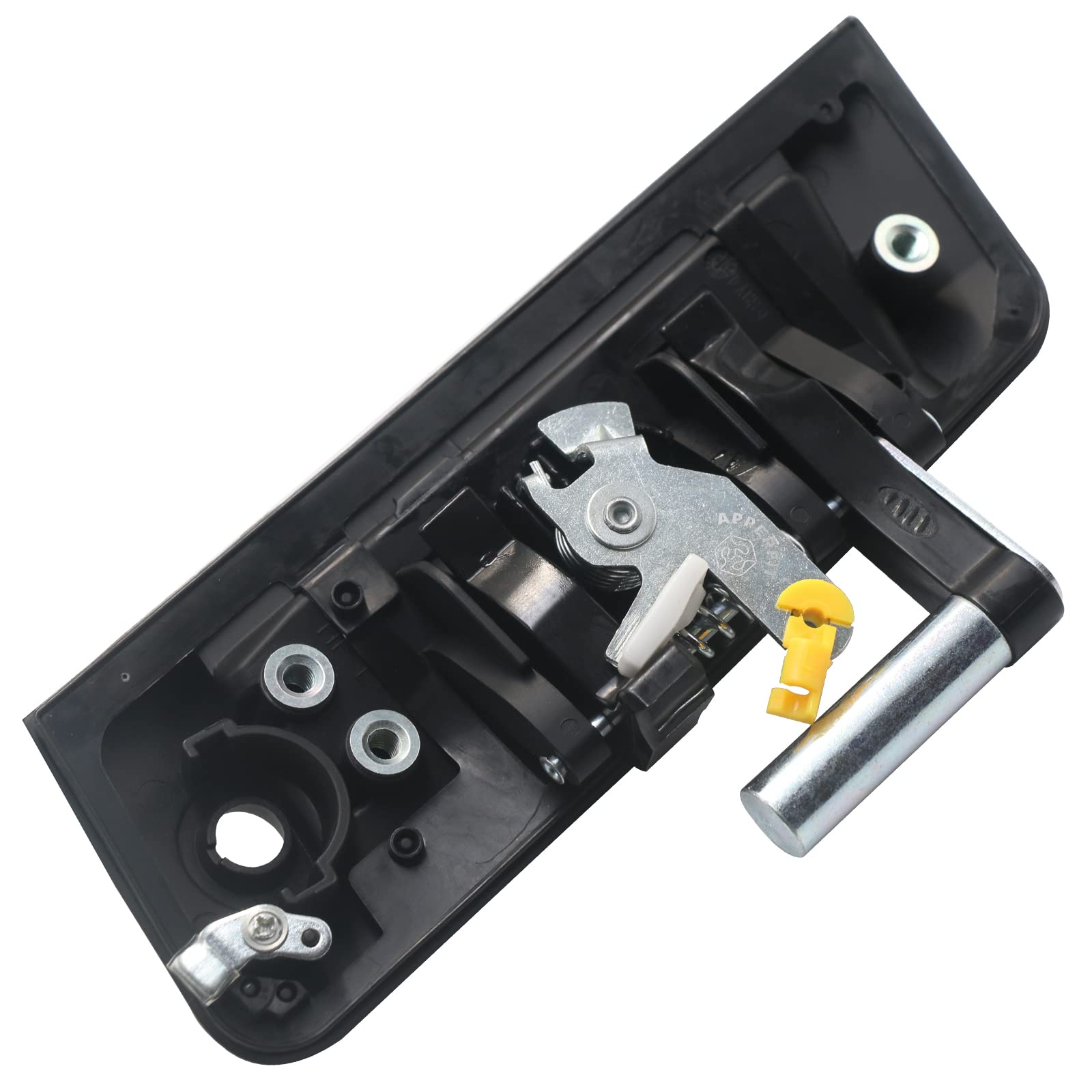 APPERFiT door handle beside ruler showing precise OEM-compatible dimensions