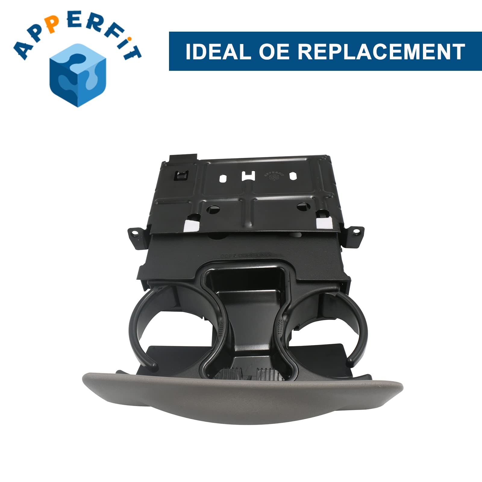 APPERFiT ashtray and small recess detail for organized storage and convenience