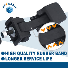 APPERFiT catch bracket detail mounted demonstrating precise fitment