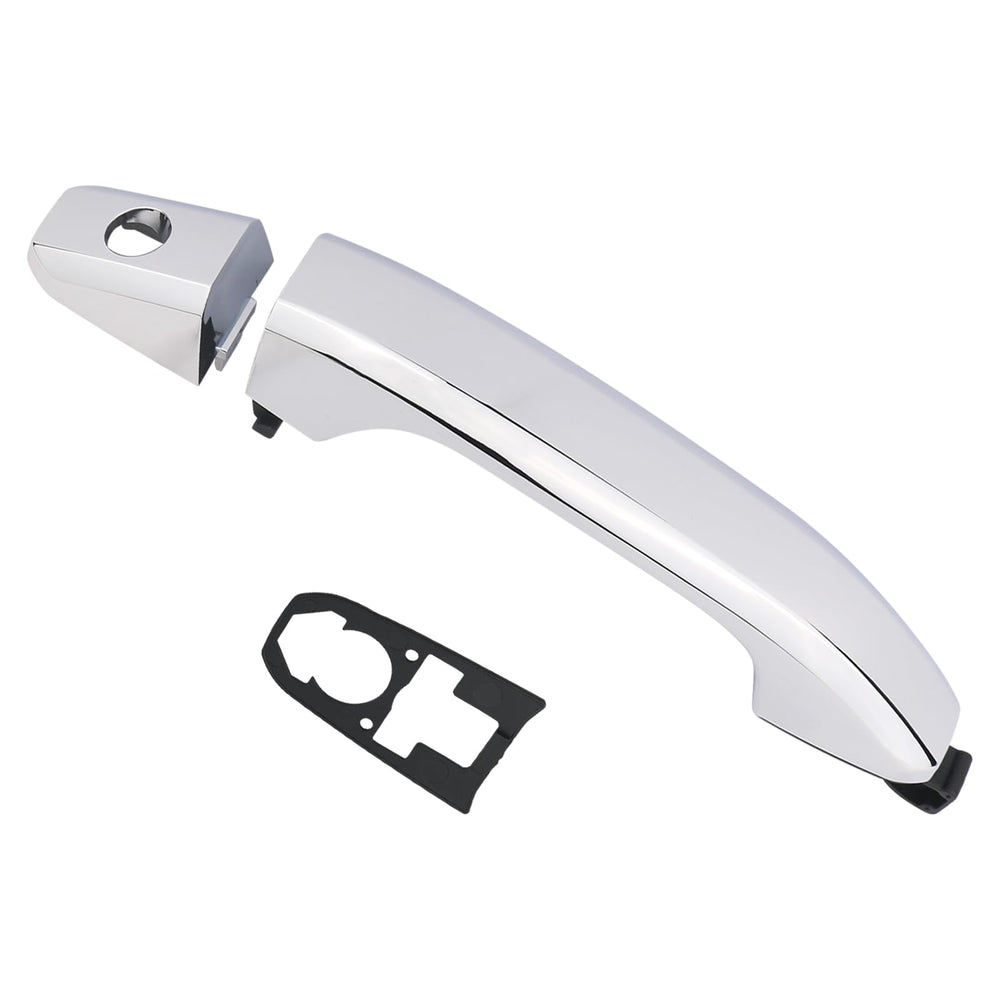 APPERFiT chrome front driver-side handle showing clean fit and restored appearance
