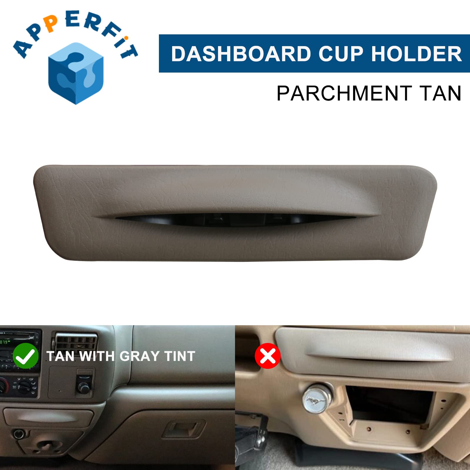 APPERFiT top view of two cup sockets holding different sizes for stability