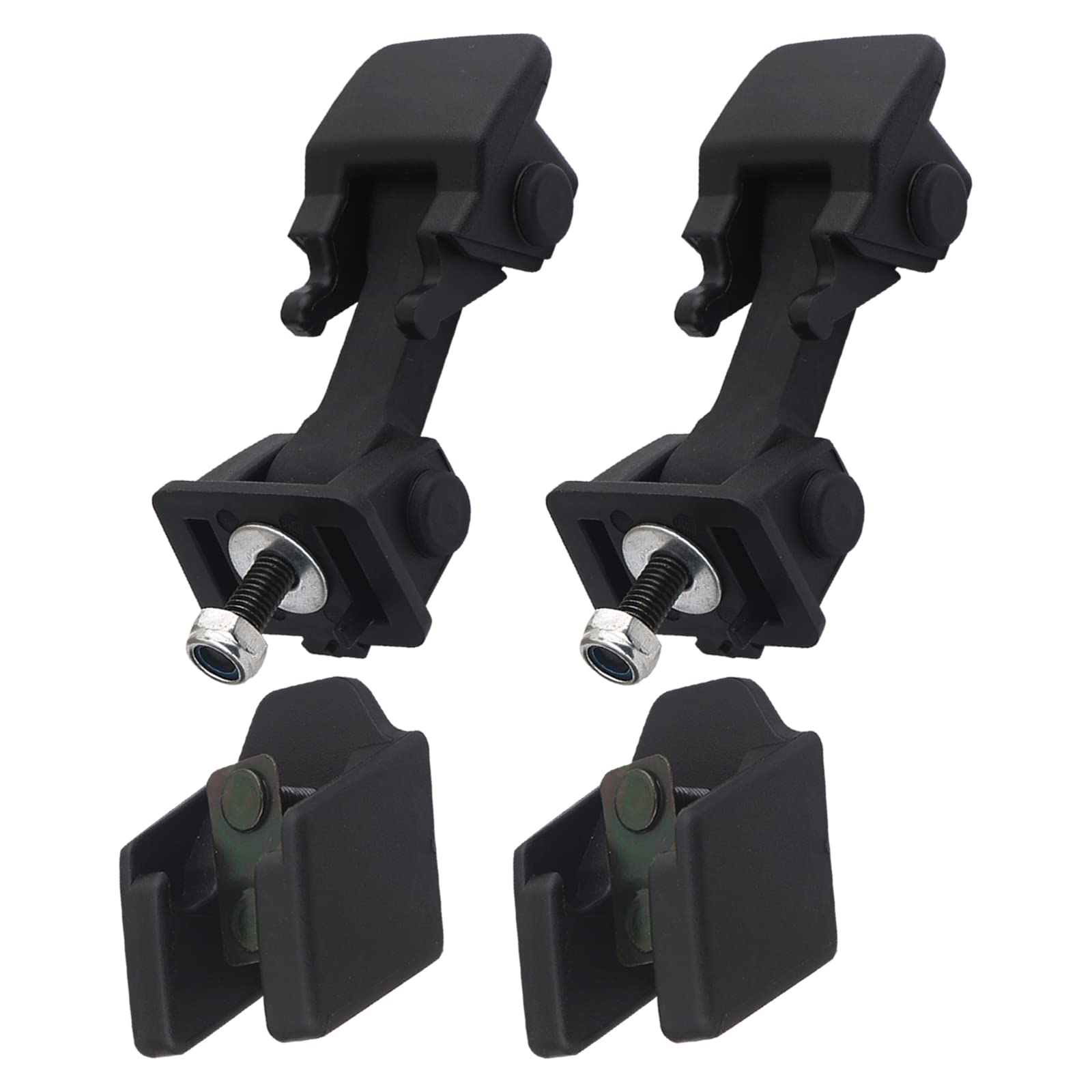 APPERFiT front packaging of hood latch kit showing contents and warranty