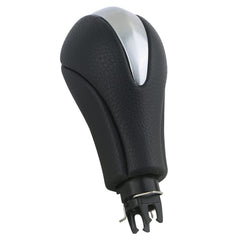 APPERFiT front view of black and silver gear shift knob showing fit and finish