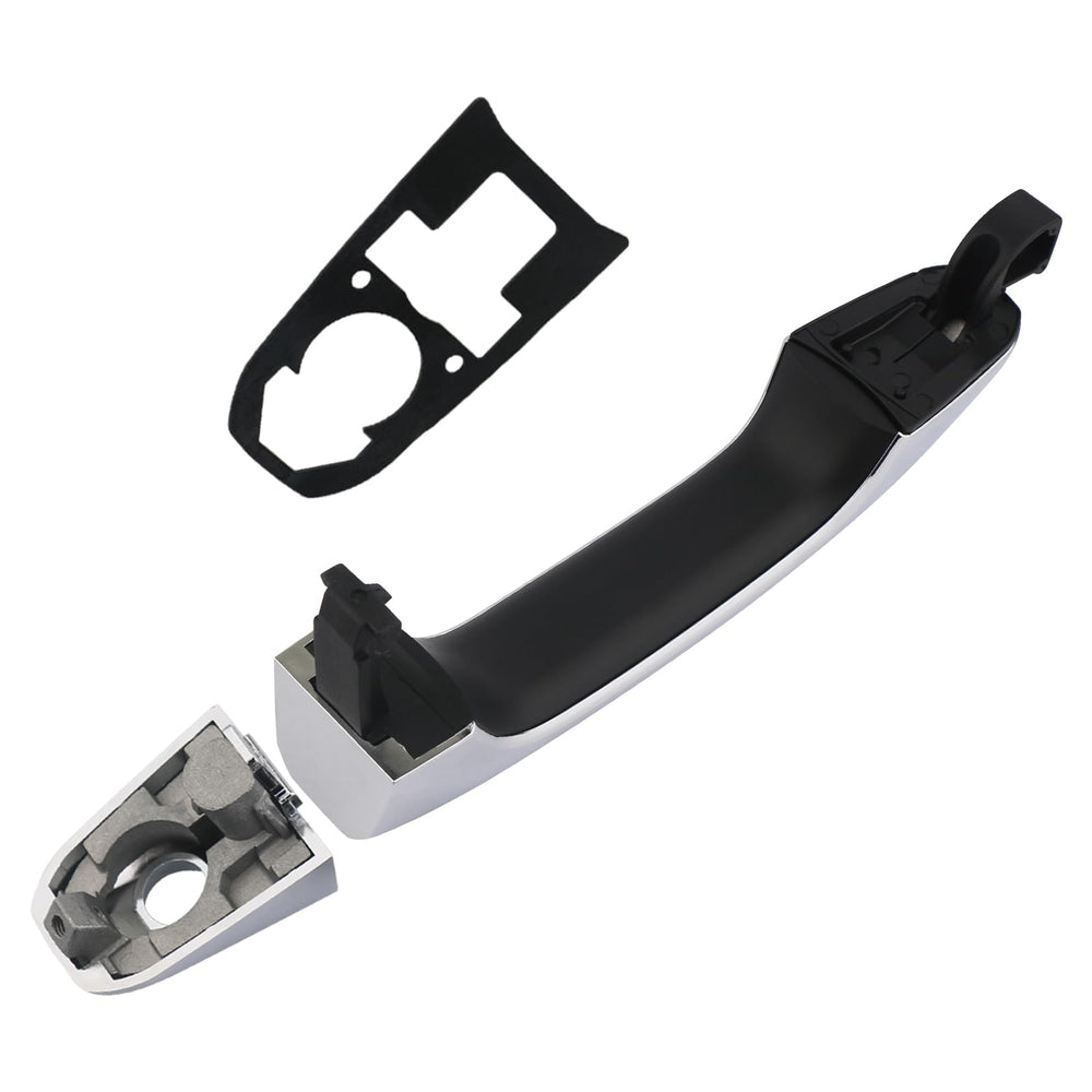 APPERFiT handle close-up showing chrome finish and durable surface benefit