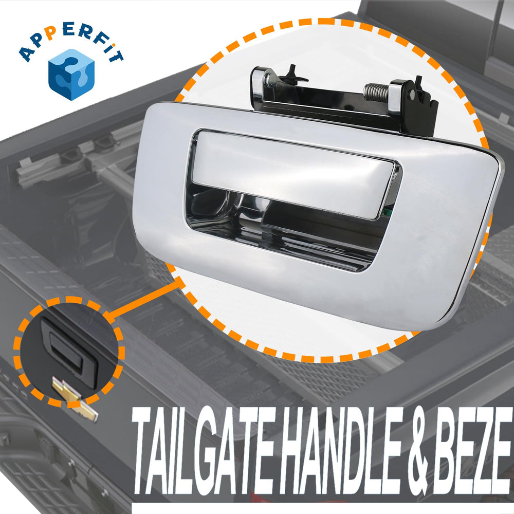 APPERFiT installed on truck tailgate showing restored function and matching factory look on vehicle
