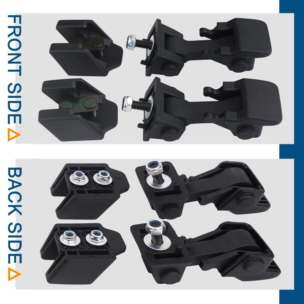 APPERFiT latch in use on Jeep hood illustrating secure retention