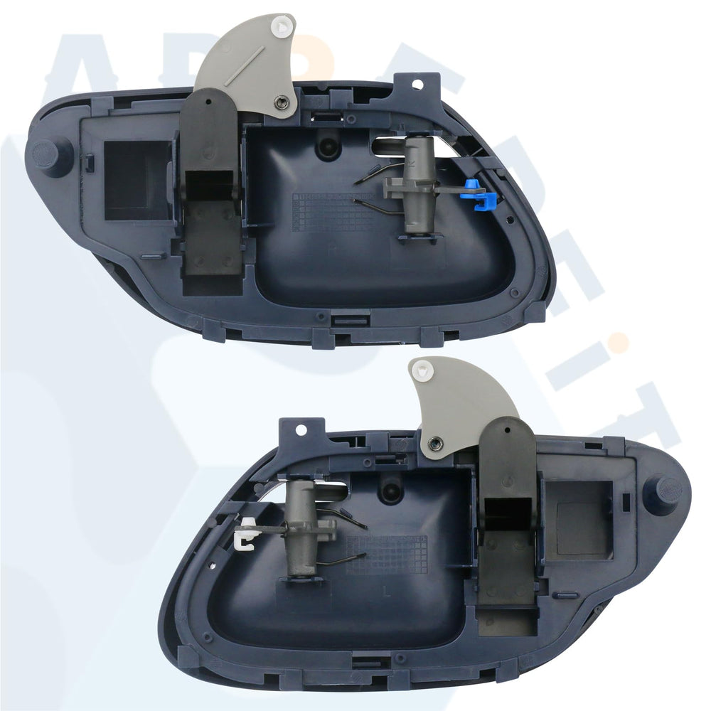 APPERFiT blue handle fitted in truck interior, restores cohesive cabin appearance