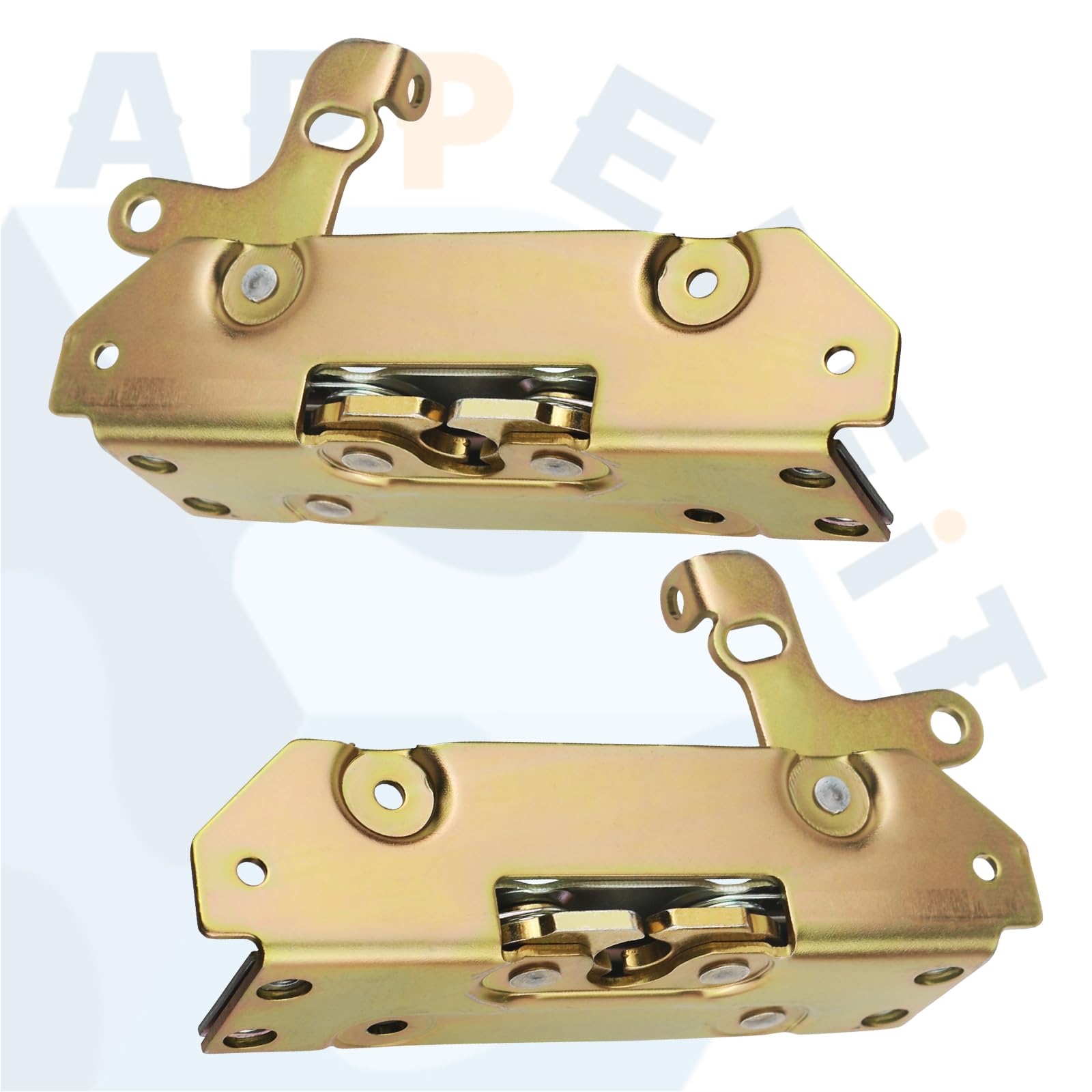 APPERFiT door latch installed on Peterbilt door panel demonstrating correct fit