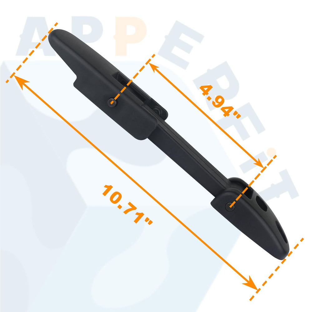 APPERFiT parts laid out for scale comparison showing included components and easy installation benefit
