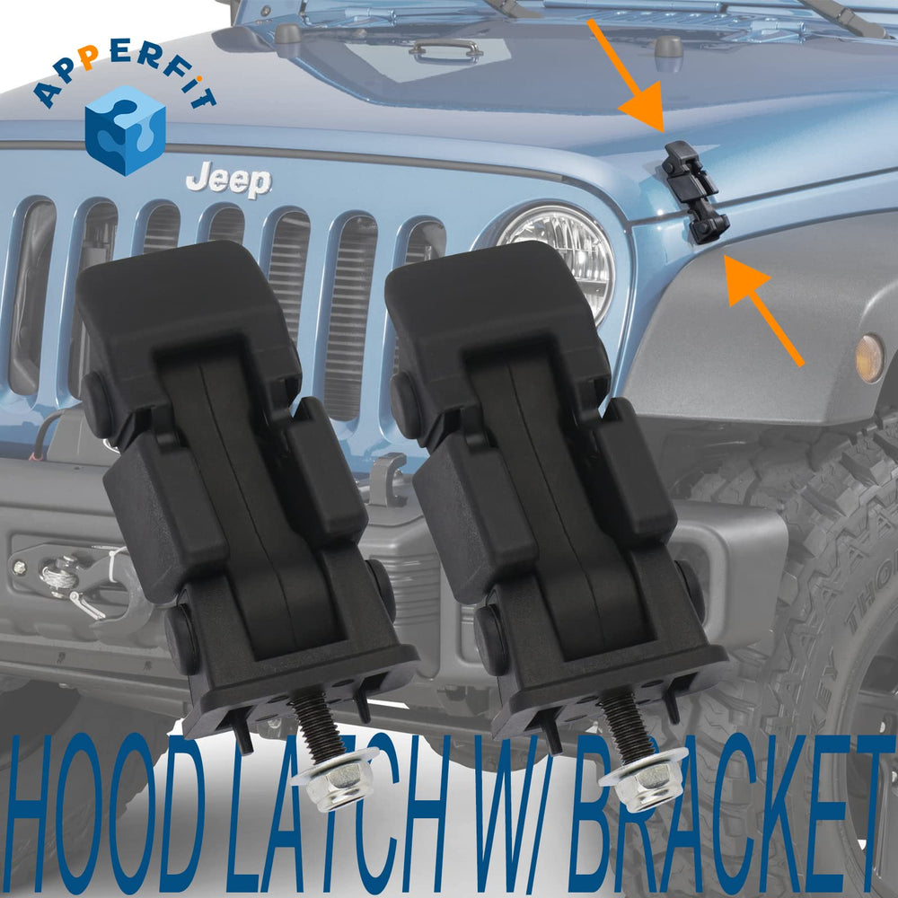 APPERFiT side view of driver and passenger clamps for full replacement