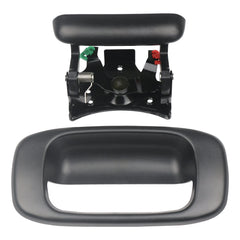 APPERFiT tailgate handle and bezel close-up illustrating precise fit and improved feel