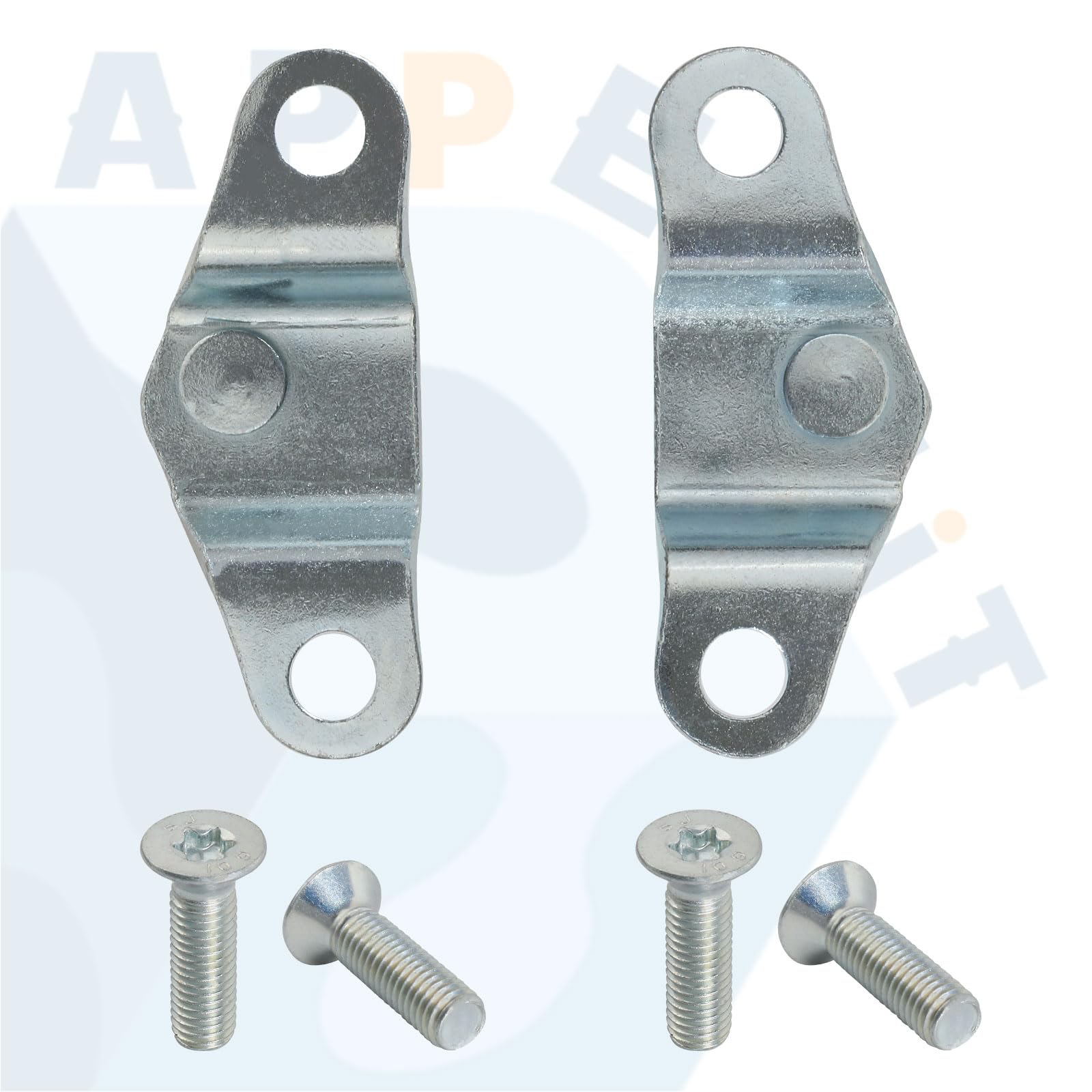 APPERFiT hinges installed on truck rear demonstrating restored alignment