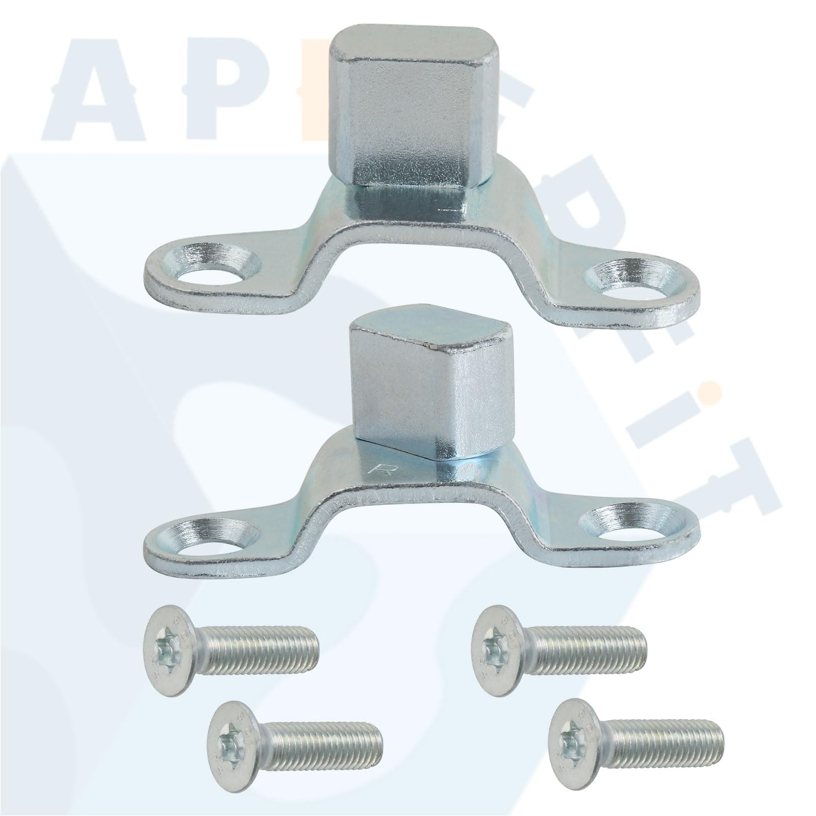 APPERFiT packaged hinges with mounting screws for complete replacement
