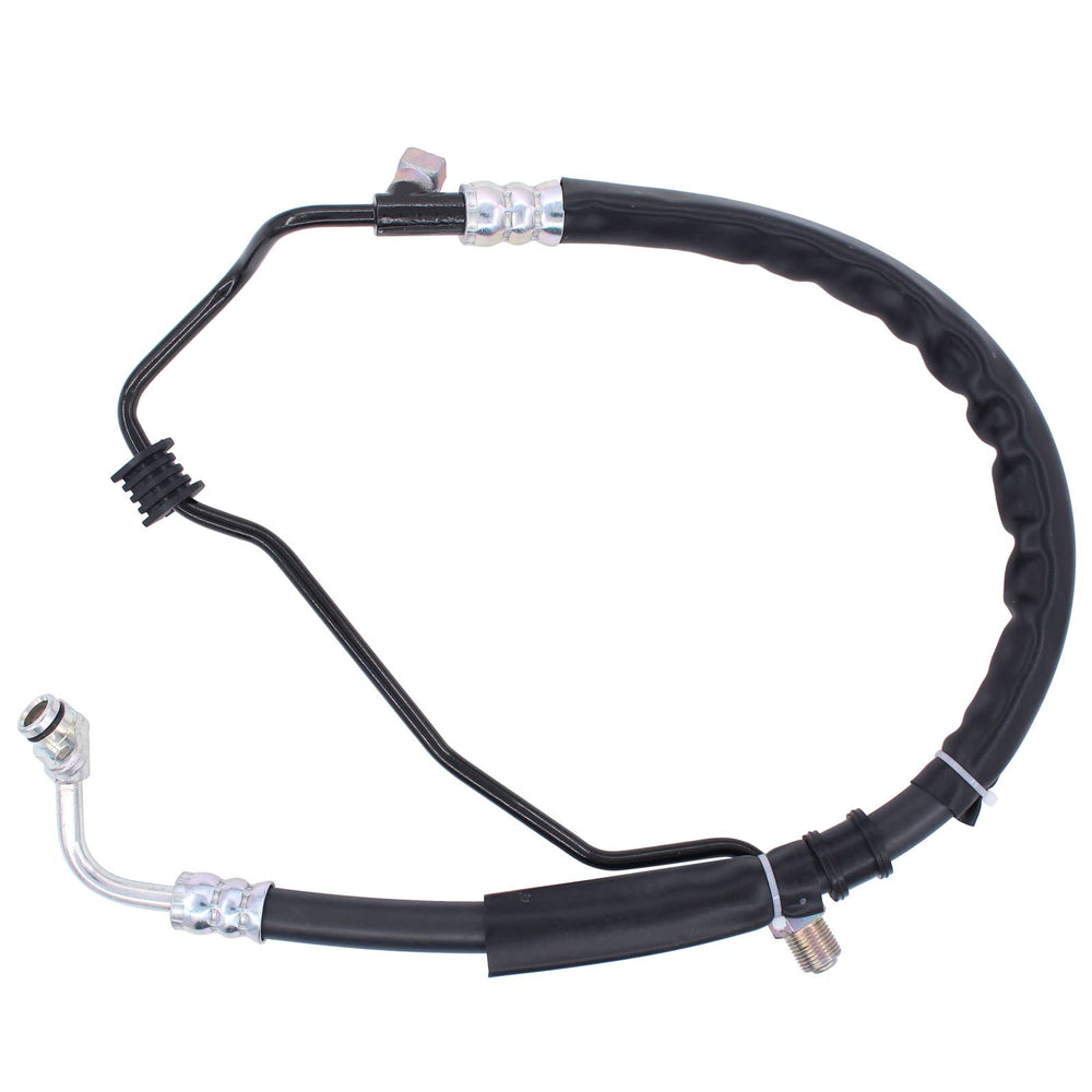 ApplianPar hose installed underhood on Honda Civic demonstrating correct routing and restored steering function