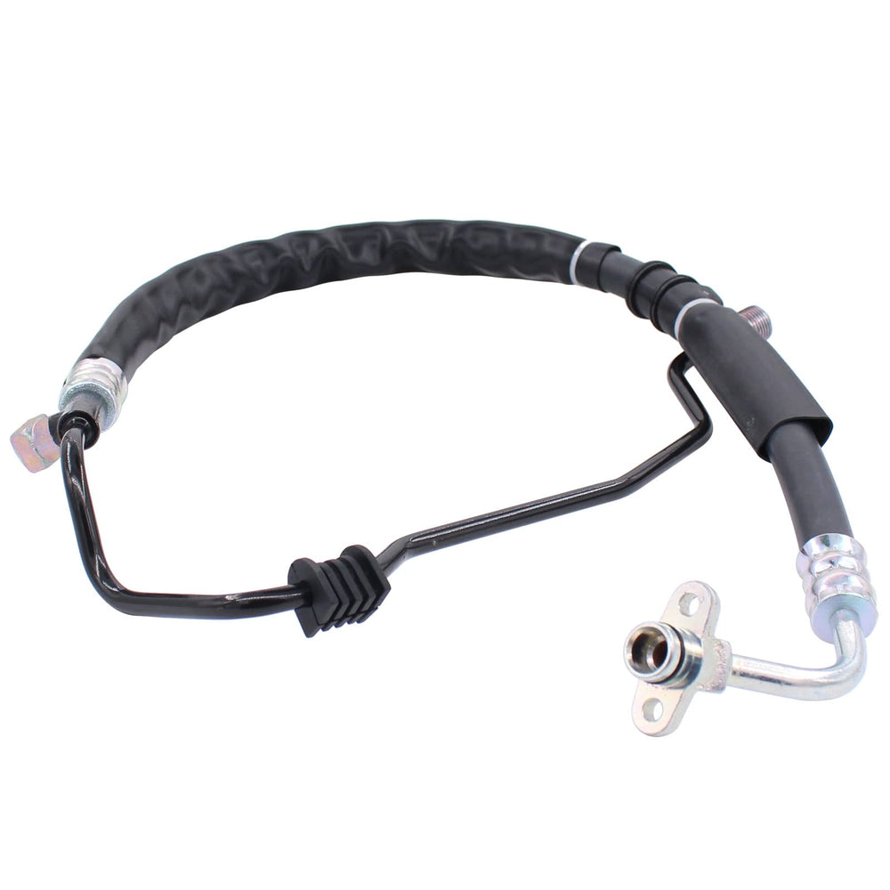 ApplianPar hose length and connection scale next to ruler showing exact fitment for 2006–2011 Civic 1.8