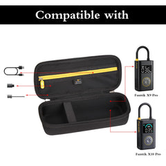 Aproca open case displaying mesh pocket and organized storage benefit