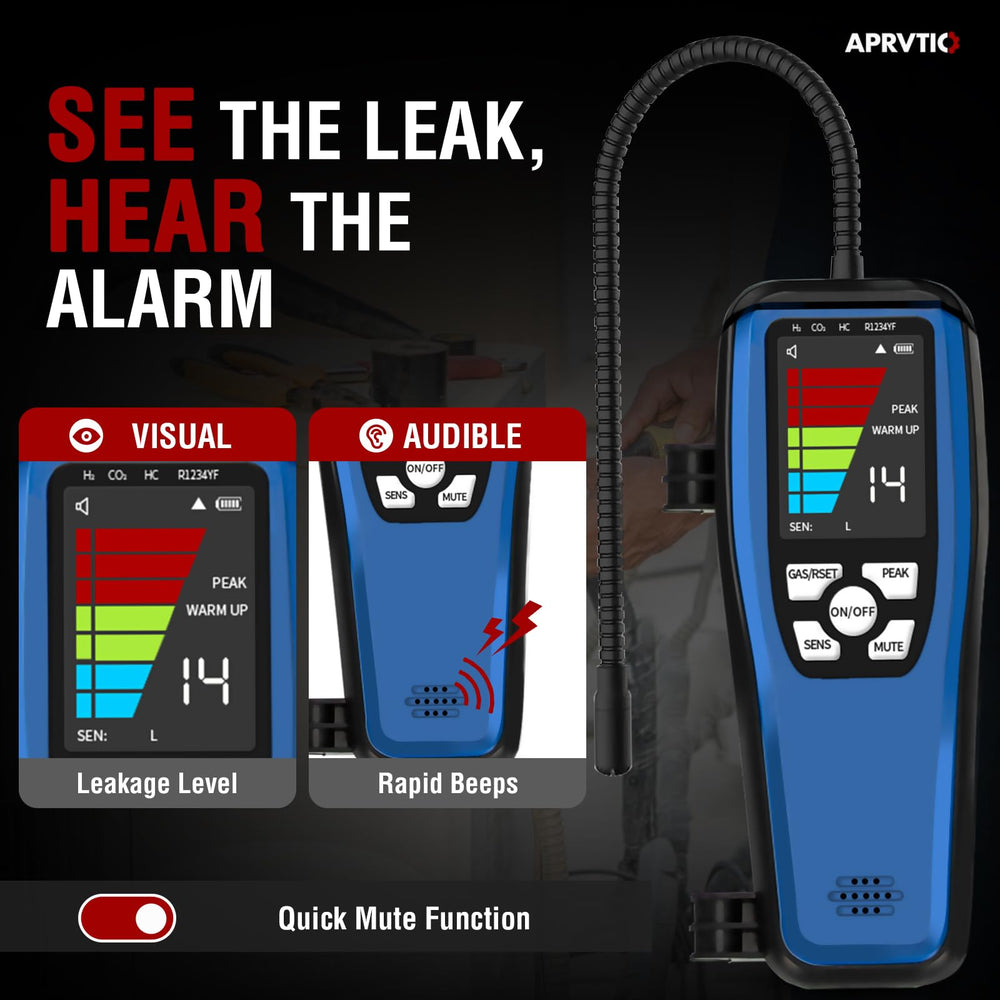 Aprvtio ALD-200 held in hand illustrating compact size and professional portability