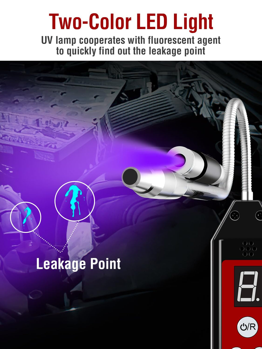 Aprvtio scanning a home AC unit to identify refrigerant leakage quickly