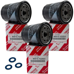 APSG genuine oil filter front packaging showing part 90915-YZZD3 and clear fitment benefits