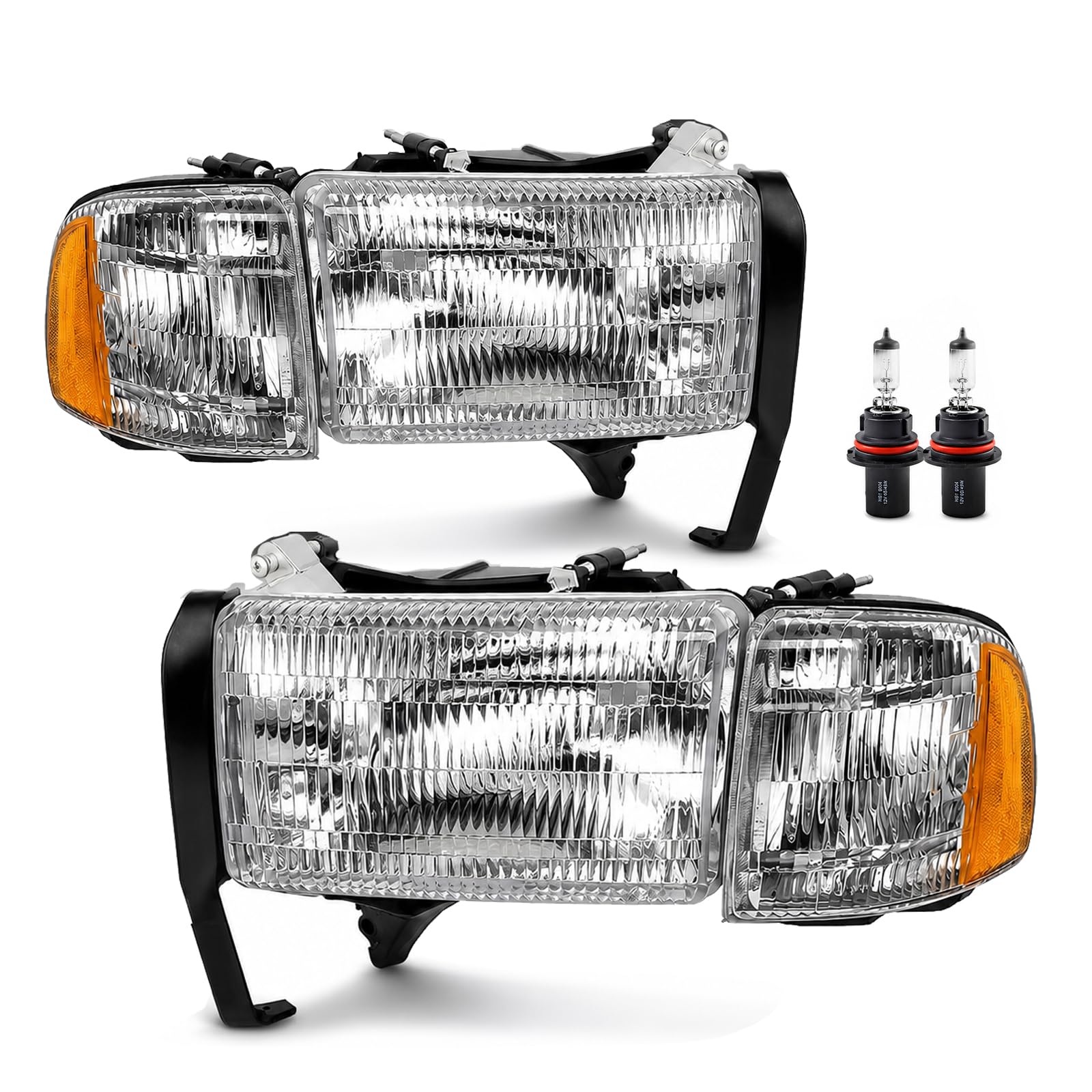 APSVE front assembly pair showing full housings and improved appearance