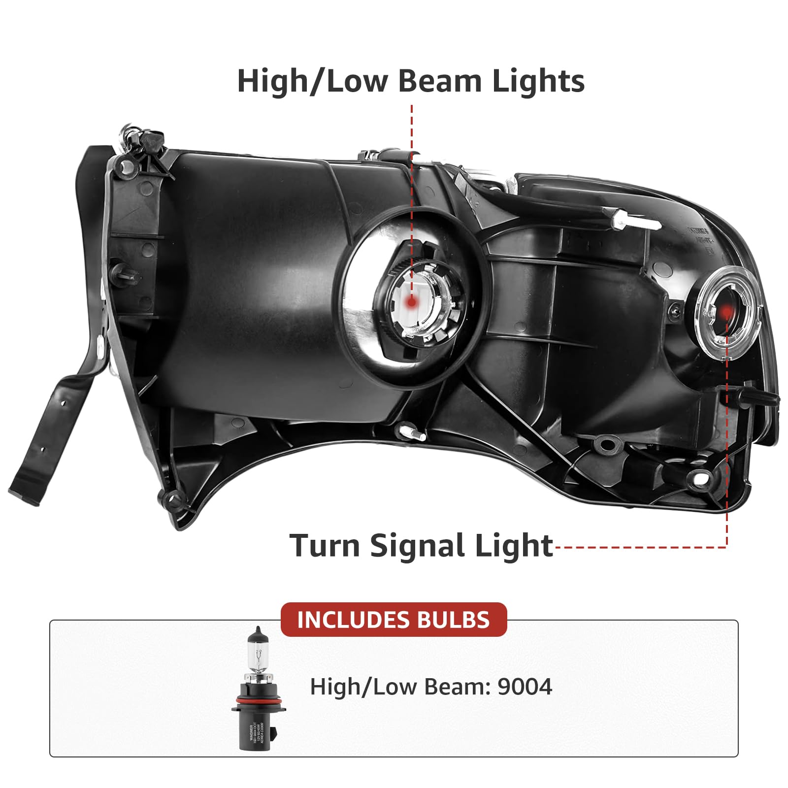 APSVE installed on truck showing restored front lighting and OEM look