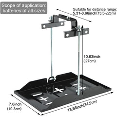 AQEENURA clamp detail close-up highlighting strong metal clamp for secure hold