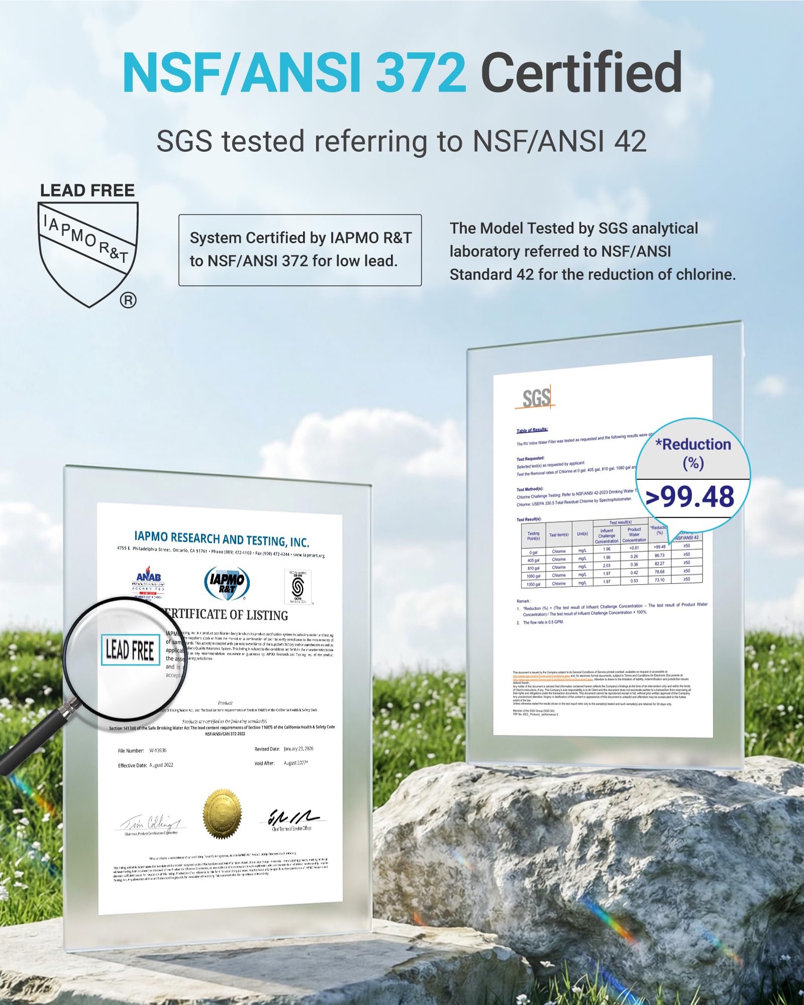 AQUA CREST coconut-shell activated carbon granules for taste improvement