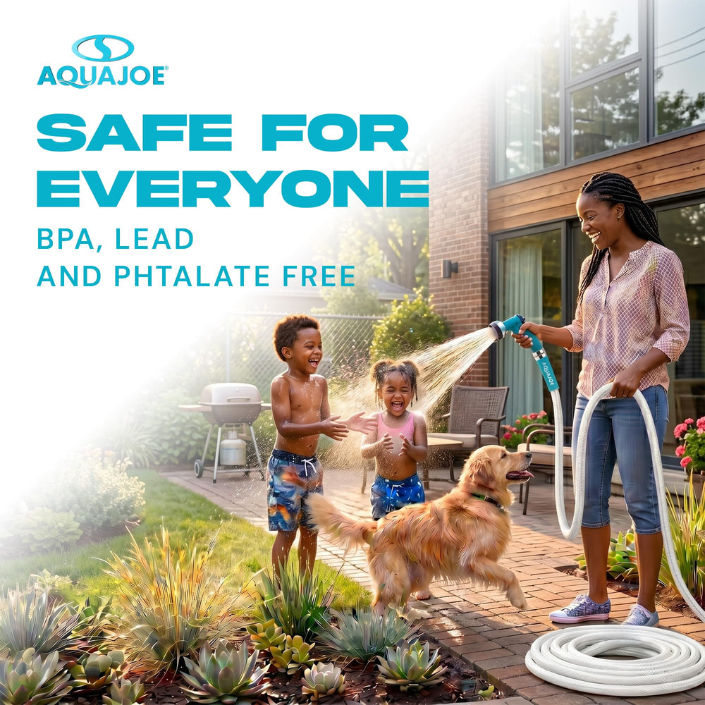 Aqua Joe hose fast-drying surface after use reducing mildew risk