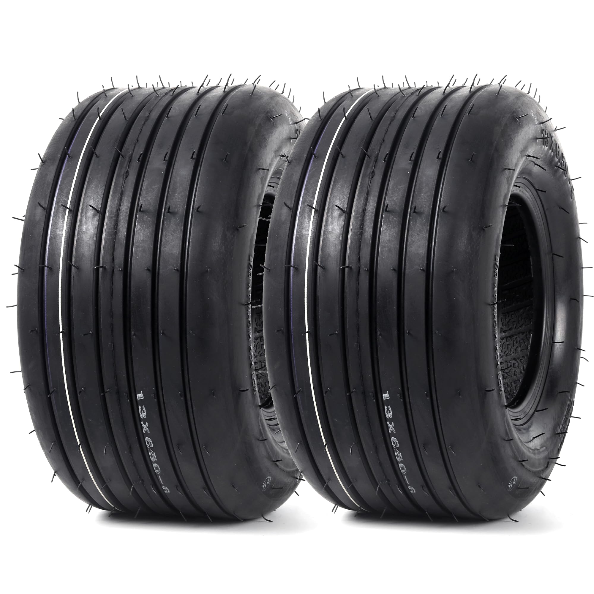 AR-PRO front view of two tires showing fit and full profile benefit steering stability