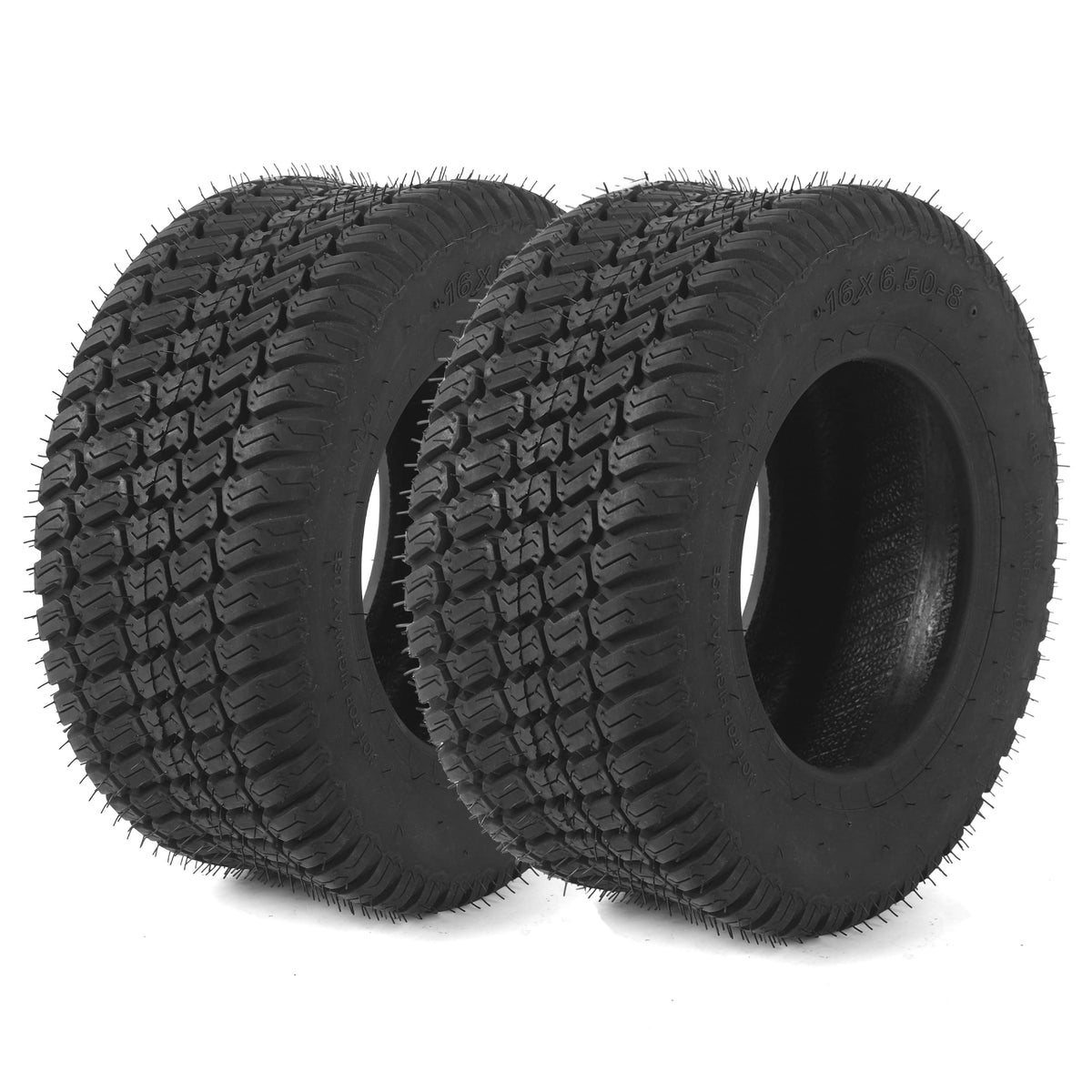 AR-PRO front view of two tires showing profile and fit benefits