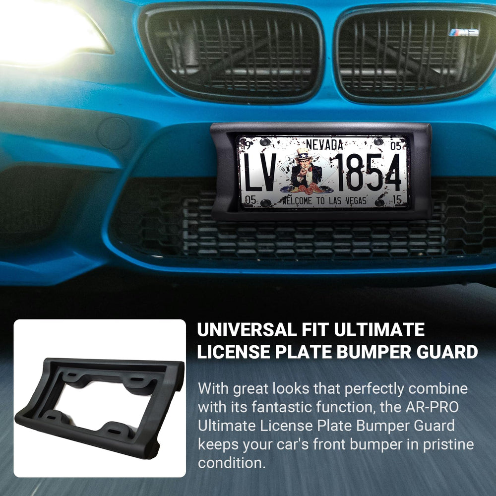AR-PRO in driveway showing bumper protection during parking maneuvers