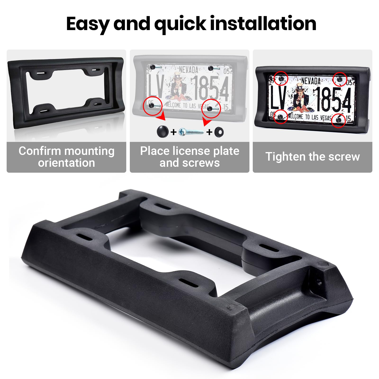 AR-PRO side profile demonstrating bumper-to-wall clearance benefit