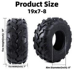 AR-PRO closeup of V-shaped tread pattern for self-cleaning grip