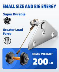 ARANA kit hardware layout with screws and brackets, ready-to-install convenience