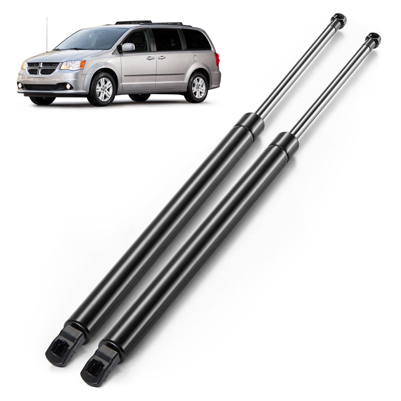 ARANA front packaging view showing both liftgate struts and easy-install promise